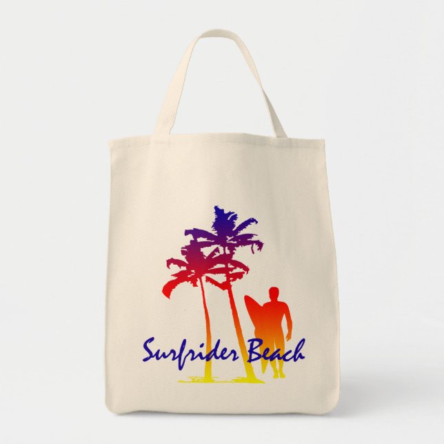Bolsa Tote Surfrider Beach Havaiana Palm Tree Blend (Frente)