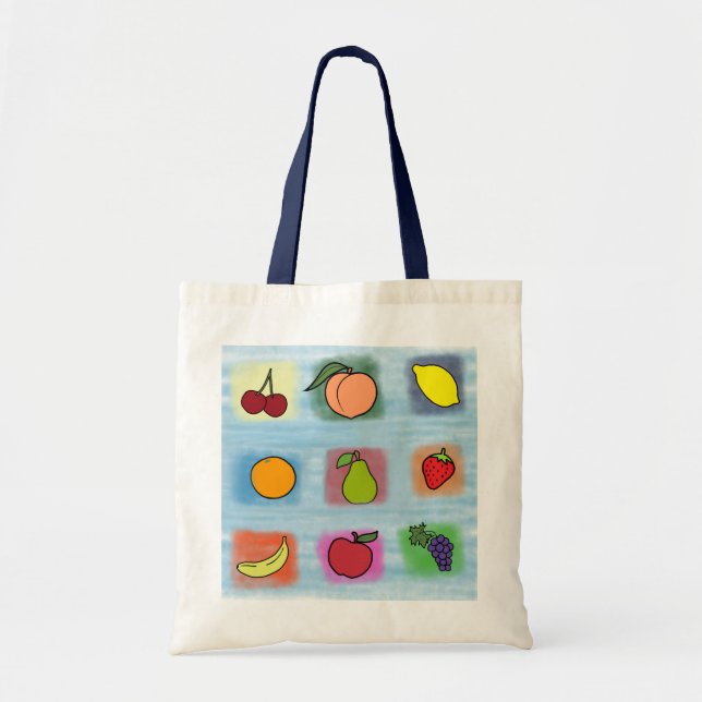 Bolsa Tote Surpresa de fruta (Frente)