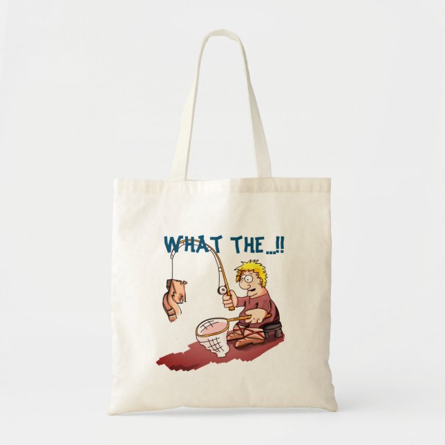 Bolsa Tote Surpresa do Calçado de pesca (Frente)