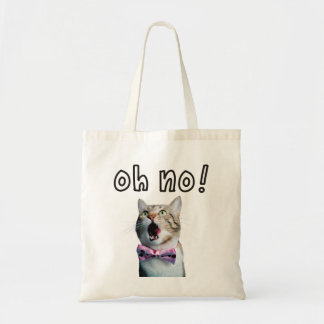 Bolsa Tote Surprised cat