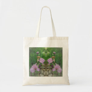 Bolsa Tote Surreal Fantasy Iris Floral Path