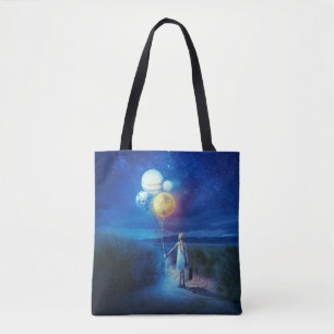 Bolsa Tote Surreal se movendo para seu futuro