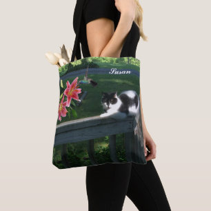 BOLSA TOTE SUSAN - CAT-HUMMINGBIRD