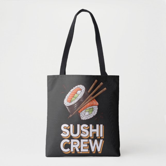 Bolsa Tote Sushi Crew (Frente)