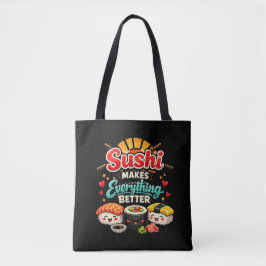 Bolsa Tote Sushi Torna Tudo Melhor