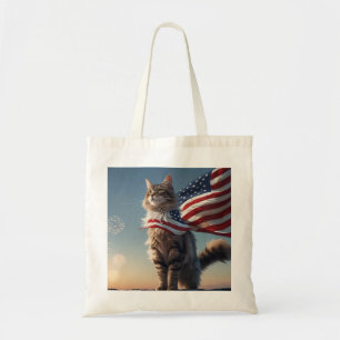 Bolsa Tote Sussurros da Liberdade - Banheira de Tota de Gato