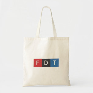 Bolsa Tote Sutil Anti-Trump FDT Anti-Maga Democratas