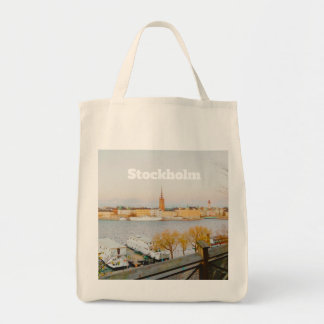 Bolsa Tote Suvenir de Estocolmo, Suécia