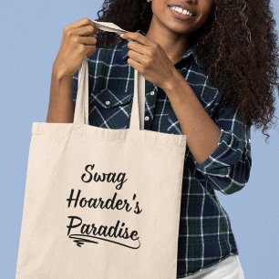 Bolsa Tote Swag Hoarder's Paradise Funny Quirky Modern