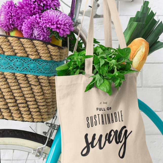 Bolsa Tote Swag Sustentável Funny Legal e Ecológica (Shop now and be part of the sustainable swag movement!)