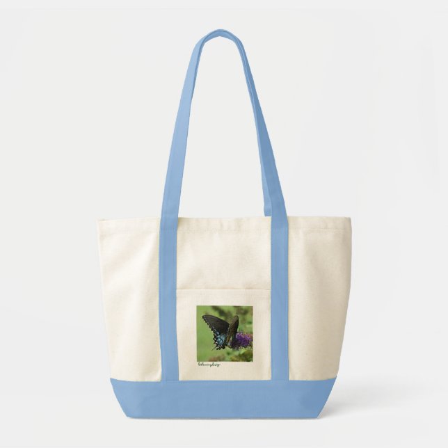 Bolsa Tote Swallowtail preto 9.05-1 (Frente)