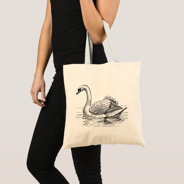 Bolsa Tote Swan (Frente (produto))