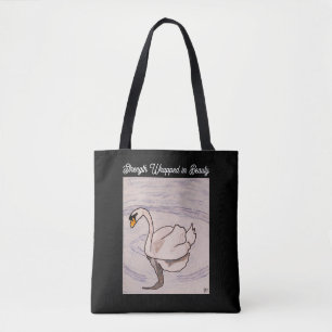 Bolsa Tote Swan - Força embrulhada em beleza