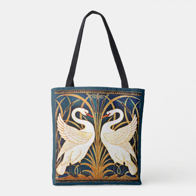 Bolsa Tote Swan, Rush e Iris, (Verso)