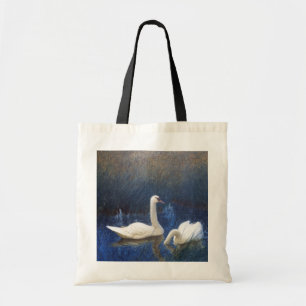 Bolsa Tote Swans em Reeds, Bruno Liljefors