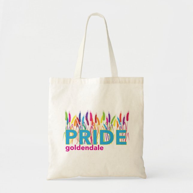 Bolsa Tote Swap de orgulho dourado (Frente)