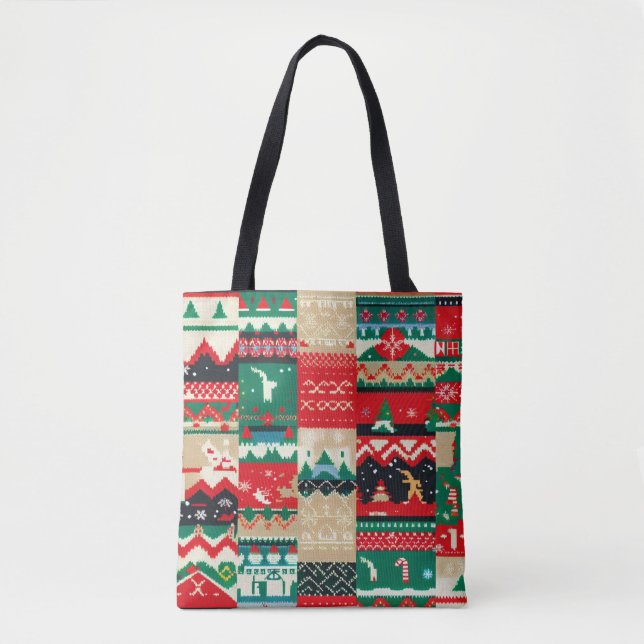 Bolsa Tote Sweater Feio Natal 8 (Frente)