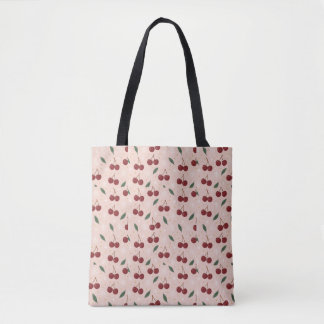 Bolsa Tote 🍒🌸Sweet Cherry Blush Snow Collection
