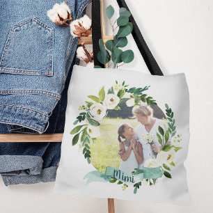 Bolsa Tote Sweet Greenery Wreath Mimi Foto