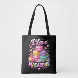 Bolsa Tote Sweet Love Macarons