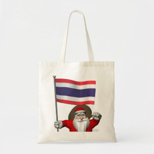Bolsa Tote Sweet Santa Claus visita a Tailândia
