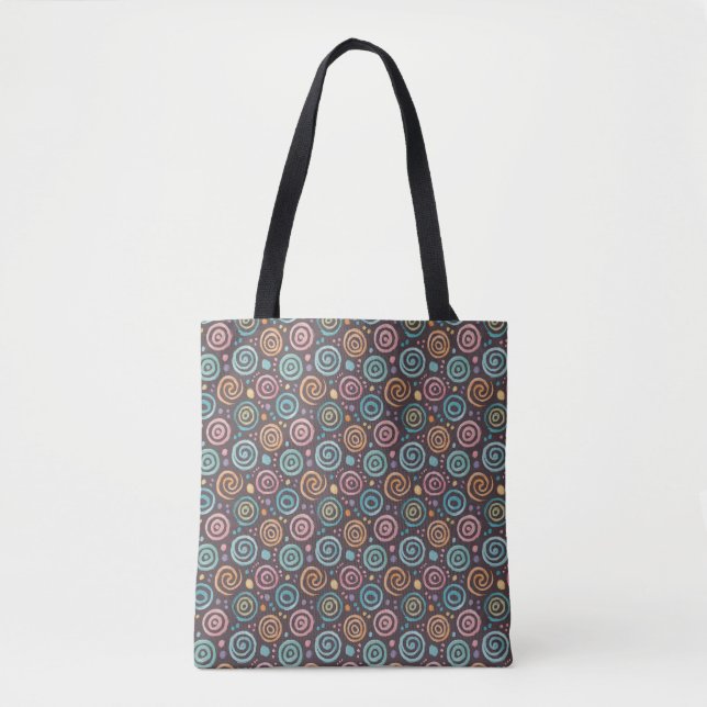 Bolsa Tote Swirl Whirl Wonderland (Frente)
