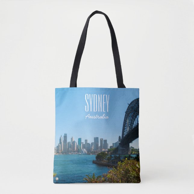 Bolsa Tote Sydney Harbor Bridge & Opera House Skyline (Frente)