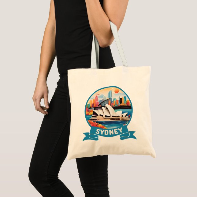 Bolsa Tote Sydney Opera House Austrália (Frente (produto))