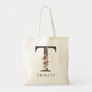 Bolsa Tote T Monograma Floral Boêmio