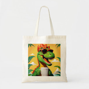 Bolsa Tote T-Rex Dinossaur Engraçado