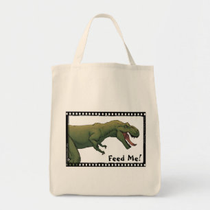 Bolsa Tote T-Rex Dinossauro Tyrannosaurus Me Alimentou!