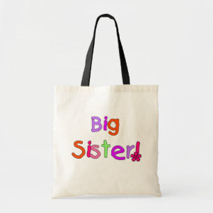 Bolsa Tote T-shirt e presentes da irmã mais velha