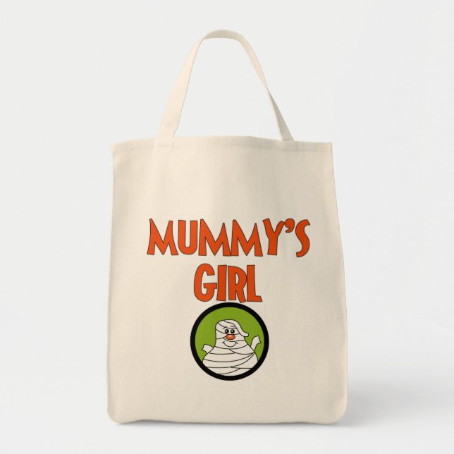 Bolsa Tote T-shirt e presentes da menina da mamã (Frente)