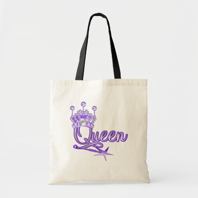 Bolsa Tote T-shirt e presentes da rainha (Frente)