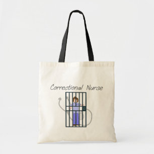 Bolsa Tote T-shirt & presentes correccionais da enfermeira