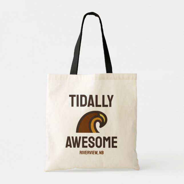 Bolsa Tote T-Shirt Tidally Bord (Verso)
