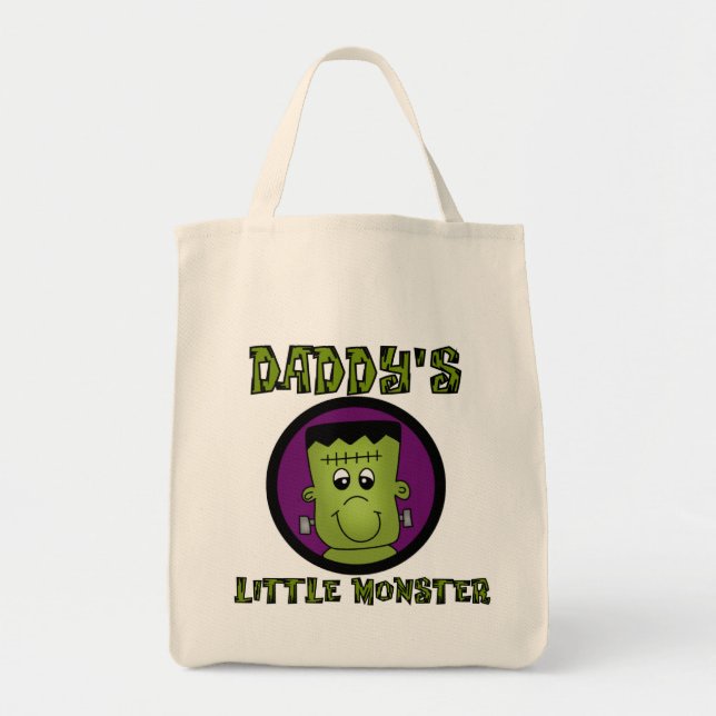 Bolsa Tote T-shirts e presentes de monstro pai (Frente)