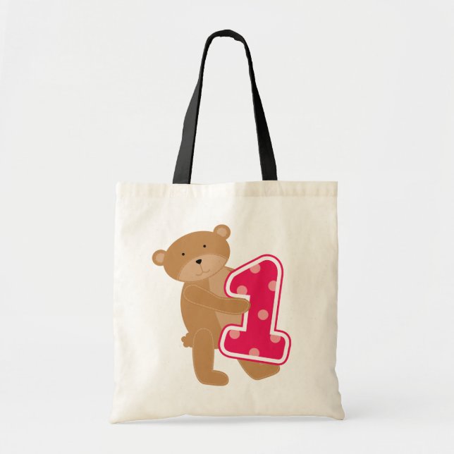 Bolsa Tote T-shirts e presentes de primeiro aniversario (Frente)