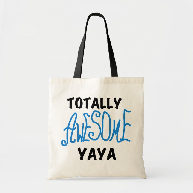 Bolsa Tote T-shirts e presentes totalmente incríveis da Yaya (Frente)