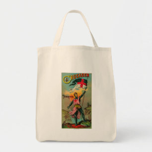 Bolsa Tote Tabaco LabelPetersburg do cruzado, VA