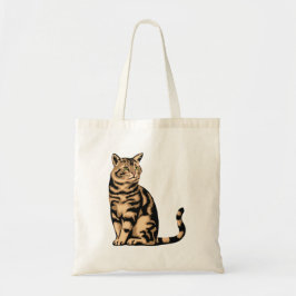 Bolsa Tote Tabby Cat 