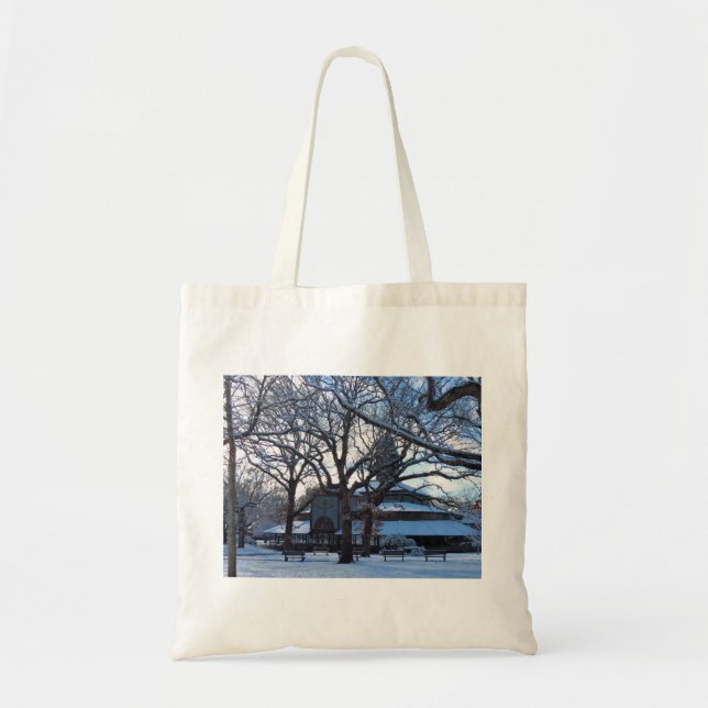 Bolsa Tote Tabernacle Morning After Snow - Martha's Vineyard (Frente)