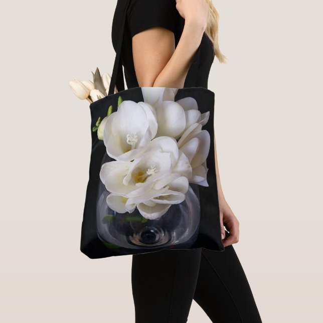 Bolsa Tote taça noturna freesia (Close Up)