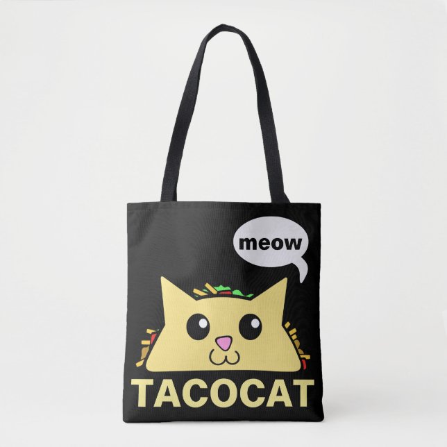 Bolsa Tote Taco Cat (Frente)