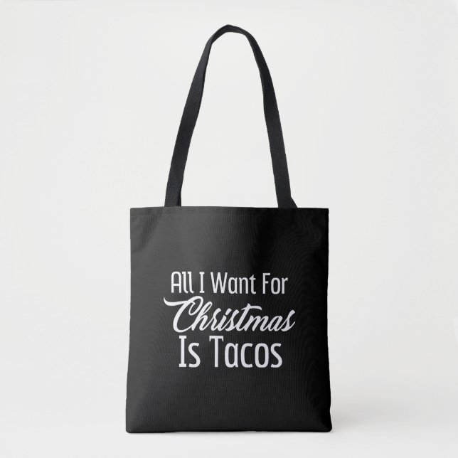 Bolsa Tote Tacos de Natal (Frente)