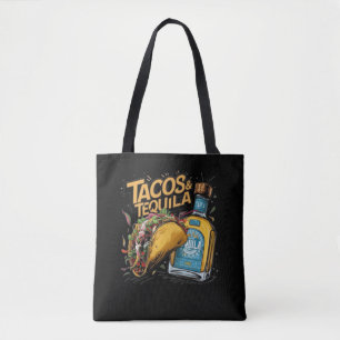 Bolsa Tote Tacos e Tequila