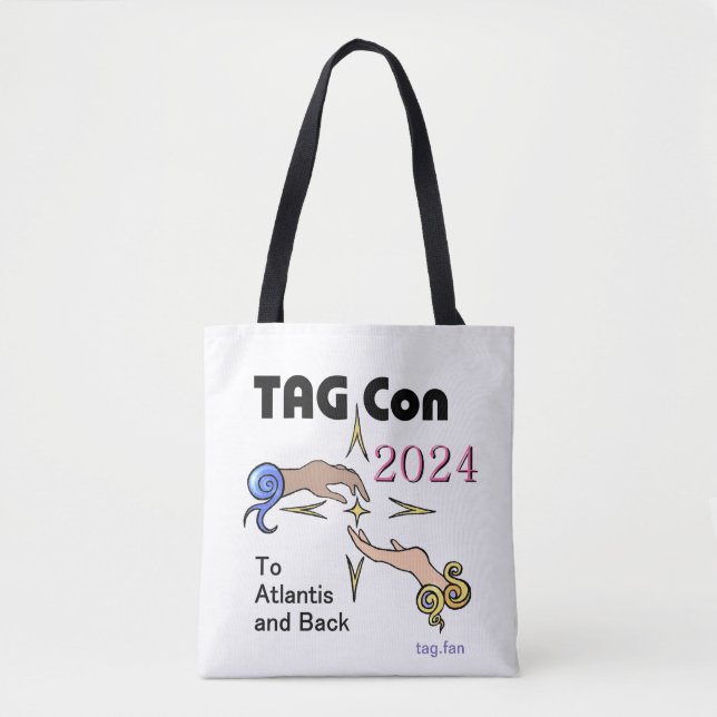 Bolsa Tote TAG Con 2024 - Convenção Swag Bag (Frente)