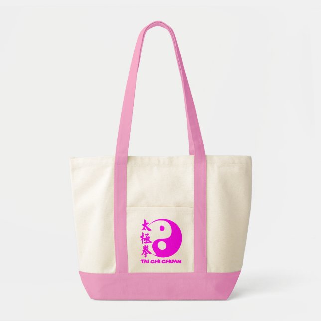 Bolsa Tote Tai Chi Bag Pink (Frente)