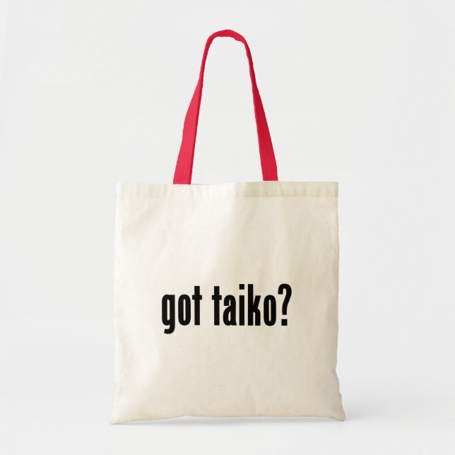 Bolsa Tote taiko obtido? (Frente)