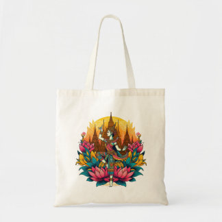 Bolsa Tote Tailandês Tradicional Dança, Cultura Tailandesa